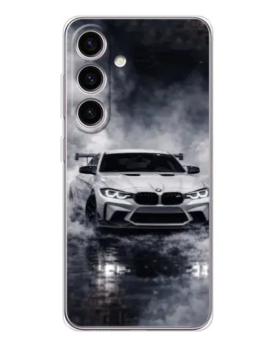 Чехол для Samsung Galaxy S26 с картинкой «BMW сквозь туман»