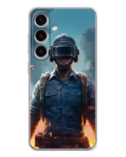 Чехол для Samsung Galaxy S26 с картинкой «PUBG — реалистичный герой» Чехол для Samsung Galaxy S26 с картинкой «PUBG — реалистичный герой»
