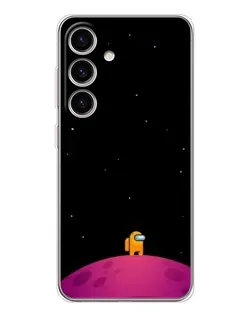 Чохол для Samsung Galaxy S26 з картинкою «Самотній герой на планеті» Чохол для Samsung Galaxy S26 з картинкою «Самотній герой на планеті»