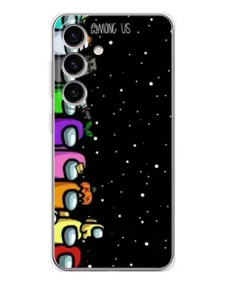 Чехол для Samsung Galaxy S26 с картинкой «Команда Among Us»