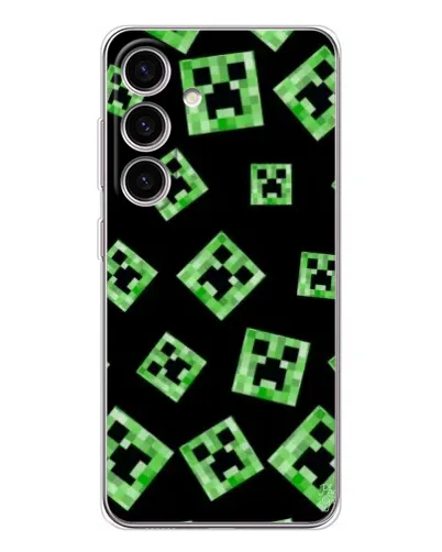 Чехол для Samsung Galaxy S26 с картинкой «Паттерн с криперами»