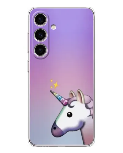 Чехол для Samsung Galaxy S26 с картинкой «Единорог градиент» Чехол для Samsung Galaxy S26 с картинкой «Единорог градиент»
