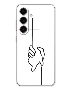 Чехол для Samsung Galaxy S26 с картинкой «Рука держит»