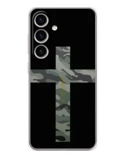 Чехол для Samsung Galaxy S26 с картинкой «Милитари Крест»