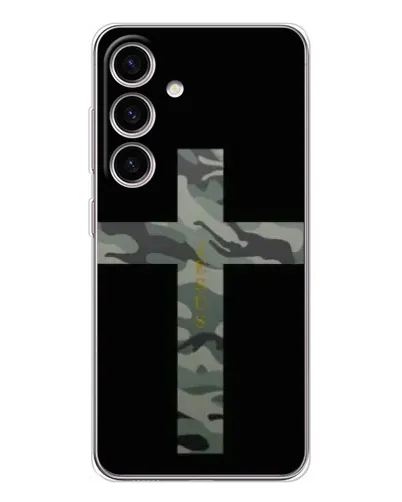 Чехол для Samsung Galaxy S26 с картинкой «Милитари Крест» Чехол для Samsung Galaxy S26 с картинкой «Милитари Крест»