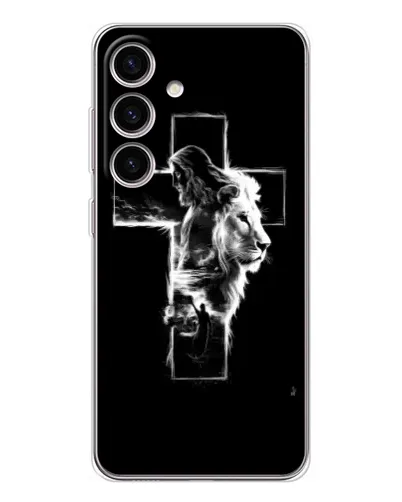 Чехол для Samsung Galaxy S26 с картинкой «Сияющий крест Jesus» Чехол для Samsung Galaxy S26 с картинкой «Сияющий крест Jesus»