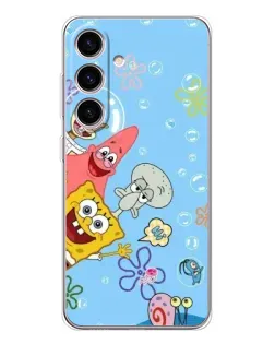 Чехол для Samsung Galaxy S26 с картинкой «Веселые пузырьки»