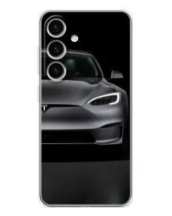 Чехол для Samsung Galaxy S26 с картинкой «Tesla Model S Look»