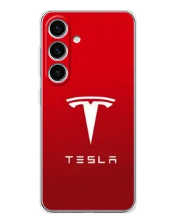 Чехол для Samsung Galaxy S26 с картинкой «Tesla Red Classic»