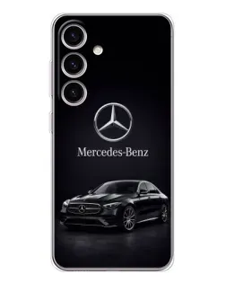 Чехол для Samsung Galaxy S26 с картинкой «Mercedes — решетка радиатора»
