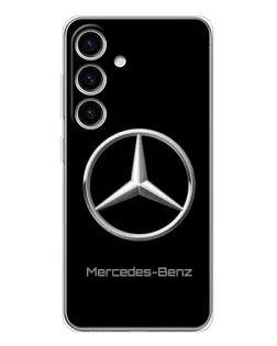 Чехол для Samsung Galaxy S26 с картинкой «Mercedes Silver Logo»