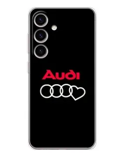 Чехол для Samsung Galaxy S26 с картинкой «Логотип Audi Heart»