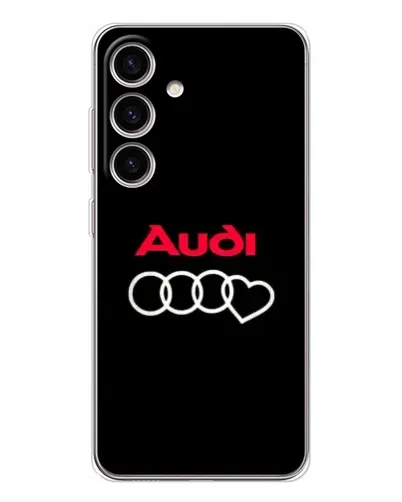 Чехол для Samsung Galaxy S26 с картинкой «Логотип Audi Heart»