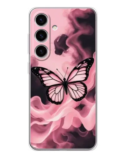 Чехол для Samsung Galaxy S26 с картинкой «Бабочка в дыму» Чехол для Samsung Galaxy S26 с картинкой «Бабочка в дыму»
