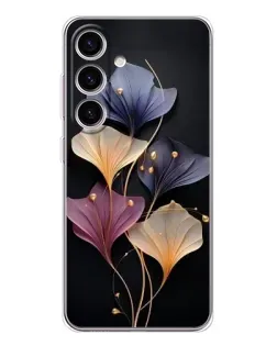 Чехол для Samsung Galaxy S26 с картинкой «Лиловые цветы грации»
