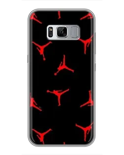 Чехол для Samsung Galaxy S8 Plus (G955) с картинкой «Jordan Red Pattern» Чехол для Samsung Galaxy S8 Plus (G955) с картинкой «Jordan Red Pattern»