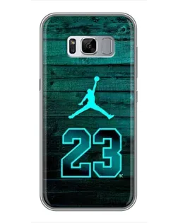 Чехол для Samsung Galaxy S8 Plus (G955) с картинкой «Jordan Cyan 23» Чехол для Samsung Galaxy S8 Plus (G955) с картинкой «Jordan Cyan 23»