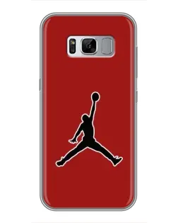 Чехол для Samsung Galaxy S8 Plus (G955) с картинкой «Jordan Red Back» Чехол для Samsung Galaxy S8 Plus (G955) с картинкой «Jordan Red Back»