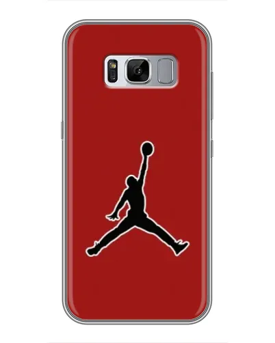 Чехол для Samsung Galaxy S8 Plus (G955) с картинкой «Jordan Red Back» Чехол для Samsung Galaxy S8 Plus (G955) с картинкой «Jordan Red Back»