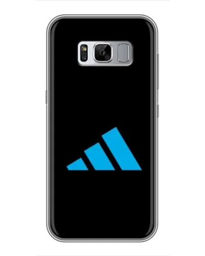 Чехол для Samsung Galaxy S8 Plus (G955) с картинкой «Adidas Cyan Logo»