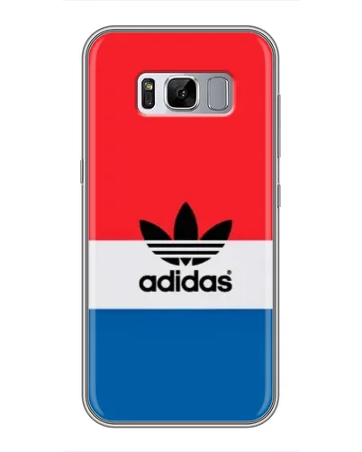 Чехол для Samsung Galaxy S8 Plus (G955) с картинкой «Ретро блоки Adidas»