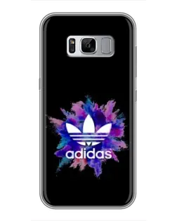 Чехол для Samsung Galaxy S8 Plus (G955) с картинкой «Взрыв красок Adidas»