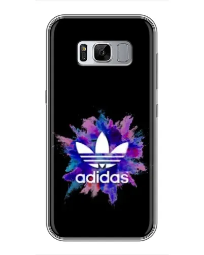 Чехол для Samsung Galaxy S8 Plus (G955) с картинкой «Взрыв красок Adidas»