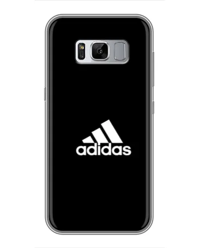 Чехол для Samsung Galaxy S8 Plus (G955) с картинкой «Черная классика Adidas»
