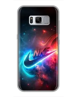 Чехол для Samsung Galaxy S8 Plus (G955) с картинкой «Огненный логотип Nike» Чехол для Samsung Galaxy S8 Plus (G955) с картинкой «Огненный логотип Nike»
