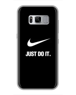 Чехол для Samsung Galaxy S8 Plus (G955) с картинкой «Классический принт Nike» Чехол для Samsung Galaxy S8 Plus (G955) с картинкой «Классический принт Nike»