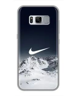 Чехол для Samsung Galaxy S8 Plus (G955) с картинкой «Nike — зимние горы» Чехол для Samsung Galaxy S8 Plus (G955) с картинкой «Nike — зимние горы»