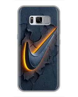 Чехол для Samsung Galaxy S8 Plus (G955) с картинкой «Объемный логотип Найк» Чехол для Samsung Galaxy S8 Plus (G955) с картинкой «Объемный логотип Найк»