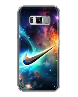 Чехол для Samsung Galaxy S8 Plus (G955) с картинкой «Космический Nike Swoosh» Чехол для Samsung Galaxy S8 Plus (G955) с картинкой «Космический Nike Swoosh»