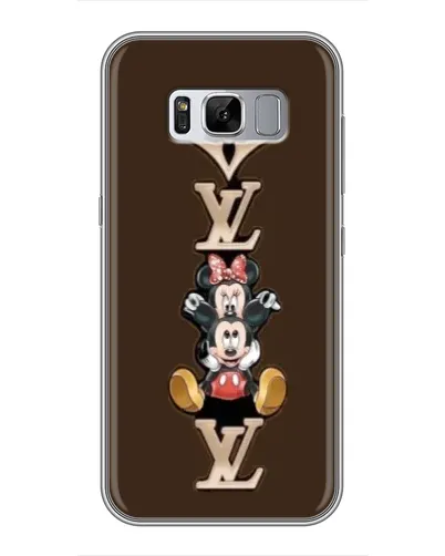 Чехол для Samsung Galaxy S8 Plus (G955) с картинкой «LV и Микки Маус»