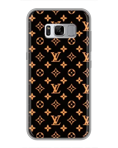 Чехол для Samsung Galaxy S8 Plus (G955) с картинкой «Золотая монограмма LV»