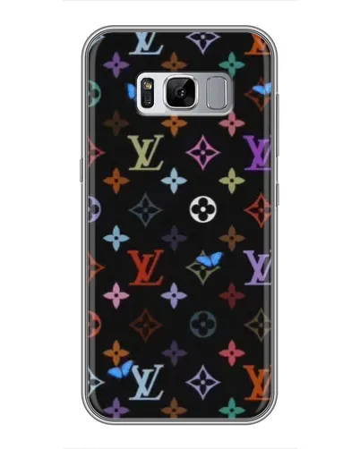 Чехол для Samsung Galaxy S8 Plus (G955) с картинкой «Цветная монограмма LV»