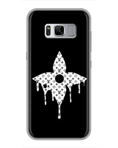 Чехол для Samsung Galaxy S8 Plus (G955) с картинкой «Цветочная монограмма»