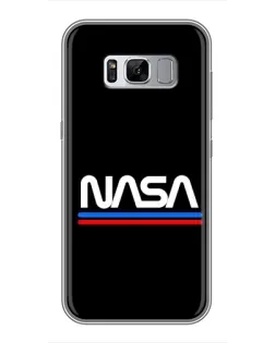 Чохол для Samsung Galaxy S8 Plus (G955) з картинкою «NASA — класика Red Blue» Чохол для Samsung Galaxy S8 Plus (G955) з картинкою «NASA — класика Red Blue»