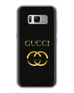 Чехол для Samsung Galaxy S8 Plus (G955) с картинкой «Золотой логотип Gucci» Чехол для Samsung Galaxy S8 Plus (G955) с картинкой «Золотой логотип Gucci»