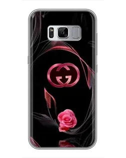 Чехол для Samsung Galaxy S8 Plus (G955) с картинкой «Gucci — неоновая роза» Чехол для Samsung Galaxy S8 Plus (G955) с картинкой «Gucci — неоновая роза»