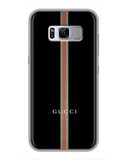 Чехол для Samsung Galaxy S8 Plus (G955) с картинкой «Gucci — строгая линия» Чехол для Samsung Galaxy S8 Plus (G955) с картинкой «Gucci — строгая линия»