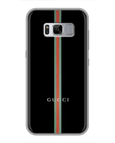 Чехол для Samsung Galaxy S8 Plus (G955) с картинкой «Gucci — строгая линия» Чехол для Samsung Galaxy S8 Plus (G955) с картинкой «Gucci — строгая линия»