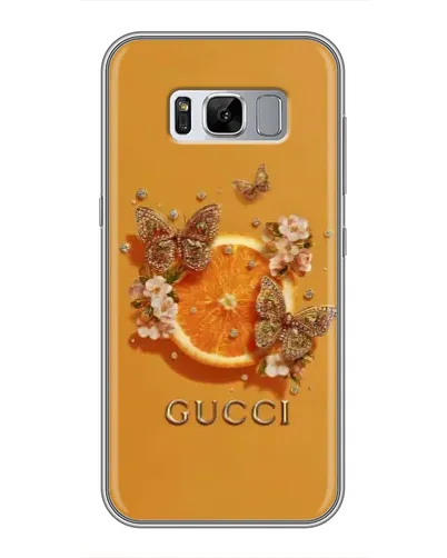 Чехол для Samsung Galaxy S8 Plus (G955) с картинкой «Gucci — золотые бабочки» Чехол для Samsung Galaxy S8 Plus (G955) с картинкой «Gucci — золотые бабочки»