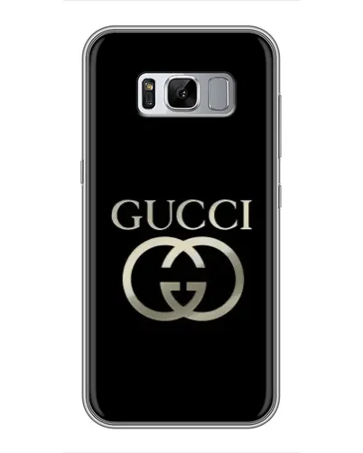 Чехол для Samsung Galaxy S8 Plus (G955) с картинкой «Gucci — золото на черном» Чехол для Samsung Galaxy S8 Plus (G955) с картинкой «Gucci — золото на черном»