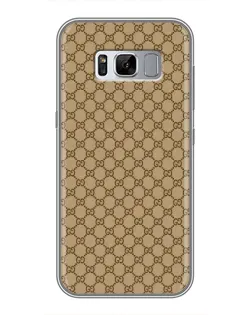 Чехол для Samsung Galaxy S8 Plus (G955) с картинкой «Gucci — классический беж» Чехол для Samsung Galaxy S8 Plus (G955) с картинкой «Gucci — классический беж»