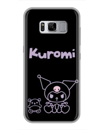Чехол для Samsung Galaxy S8 Plus (G955) с картинкой «Kuromi — черный минимализм» Чехол для Samsung Galaxy S8 Plus (G955) с картинкой «Kuromi — черный минимализм»
