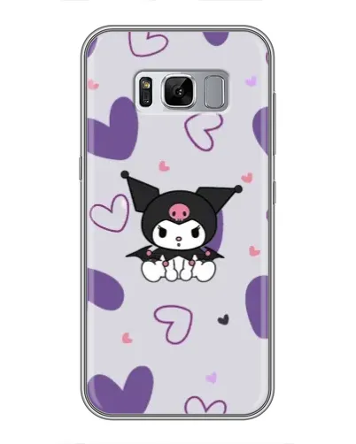 Чехол для Samsung Galaxy S8 Plus (G955) с картинкой «Kuromi и лавандовые сердца» Чехол для Samsung Galaxy S8 Plus (G955) с картинкой «Kuromi и лавандовые сердца»