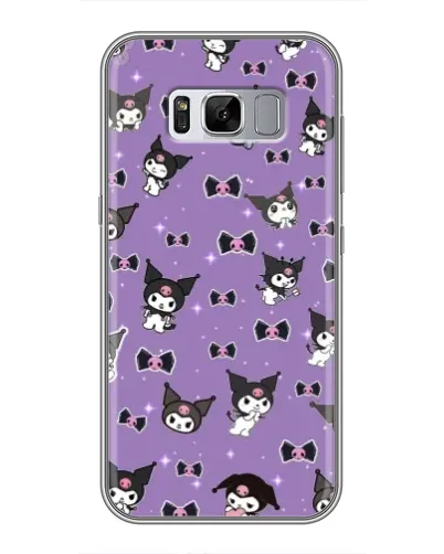 Чехол для Samsung Galaxy S8 Plus (G955) с картинкой «Kuromi — паттерн» Чехол для Samsung Galaxy S8 Plus (G955) с картинкой «Kuromi — паттерн»