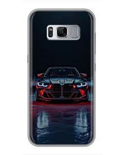 Чохол для Samsung Galaxy S8 Plus (G955) з картинкою «BMW на мокрій дорозі»