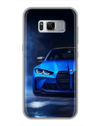 Чохол для Samsung Galaxy S8 Plus (G955) з картинкою «Блакитна BMW M4» Чохол для Samsung Galaxy S8 Plus (G955) з картинкою «Блакитна BMW M4»